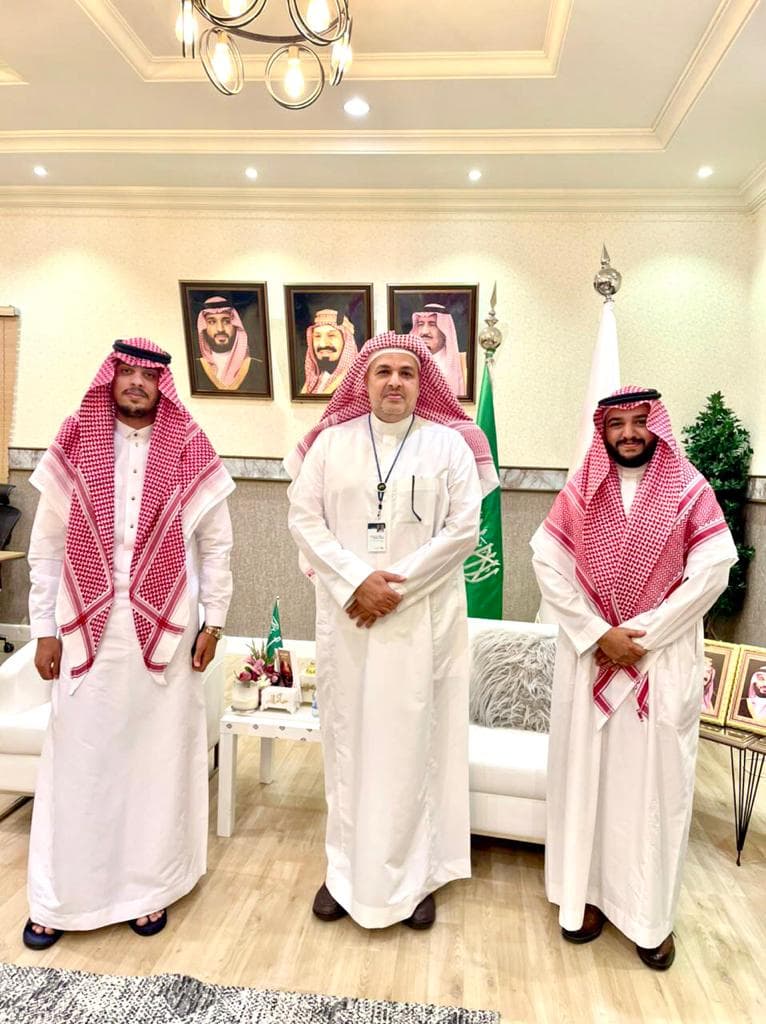 سعادة مدير عام فرع وزارة الموارد البشرية والتنمية الاجتماعية بمنطقة المدينة يستقبل جمعية المدينة لأمراض الدم الوراثية الخيرية